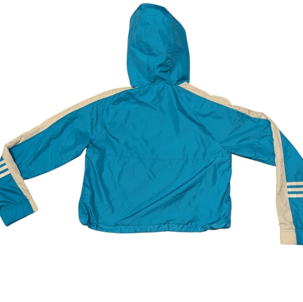 Adidas ID Windbreaker Half Zip‎ Cropped Pullover Jacket XS - Picture 4 of 5
